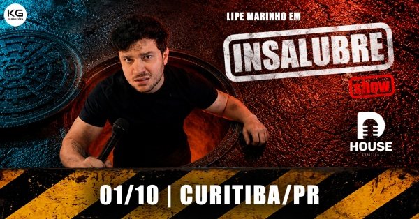 Imagem do evento Lipe Marinho em "Insalubre Show"