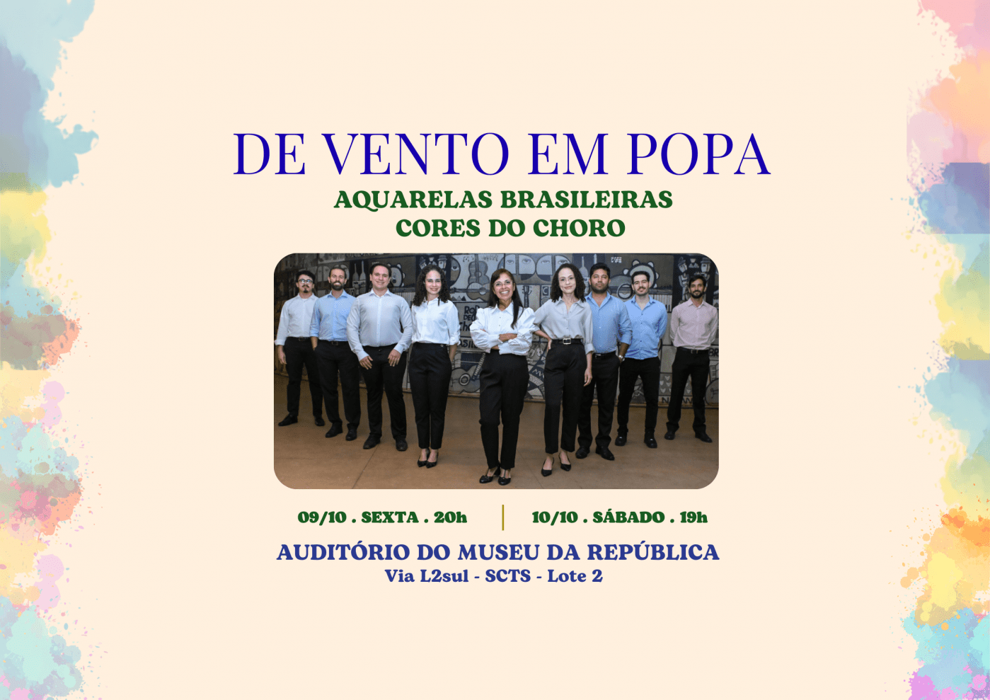 Imagem da fonte — Aquarelas Brasileiras - Cores do Choro