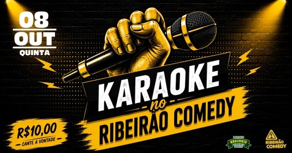 Imagem do evento KARAOKÊ no Ribeirão Comedy