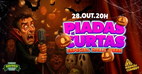Imagem do evento ESPECIAL DE HELLOWEN no Ribeirão Comedy