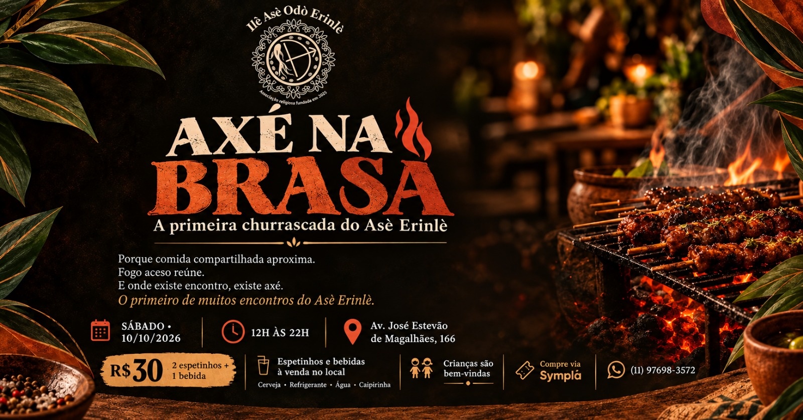 Axé na brasa - São Paulo, SP