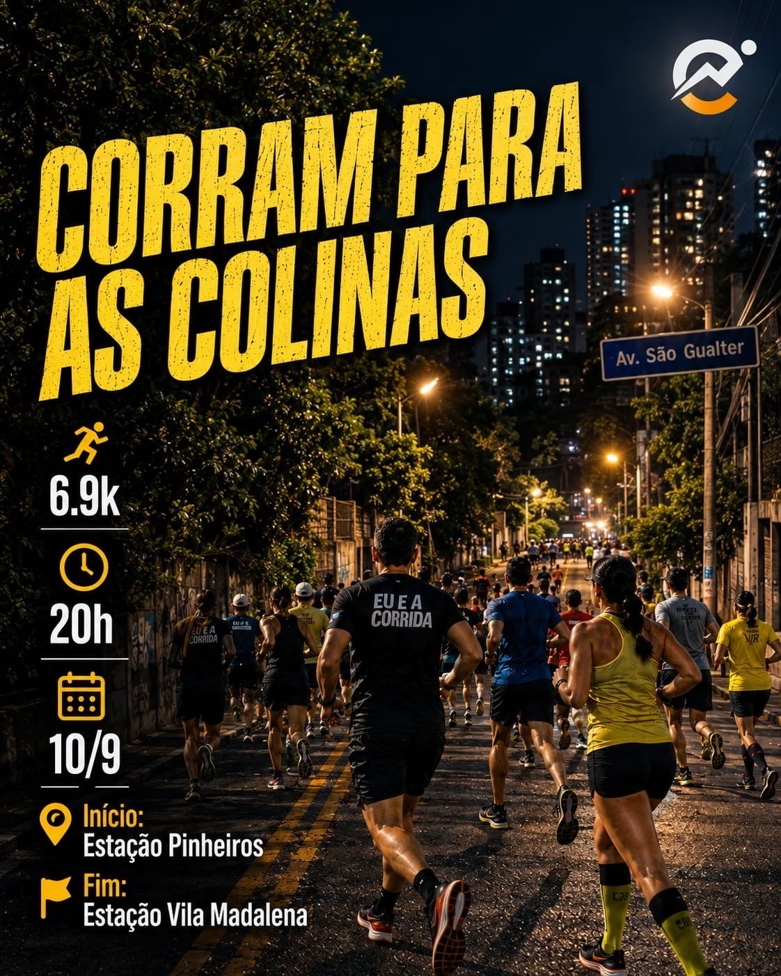 Corram para as colinas 6,9K