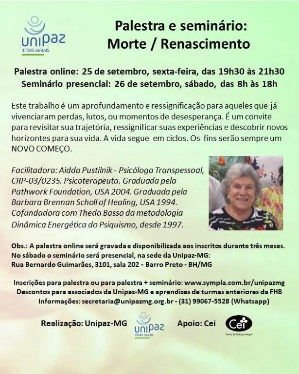 Imagem 1 da descrição do evento