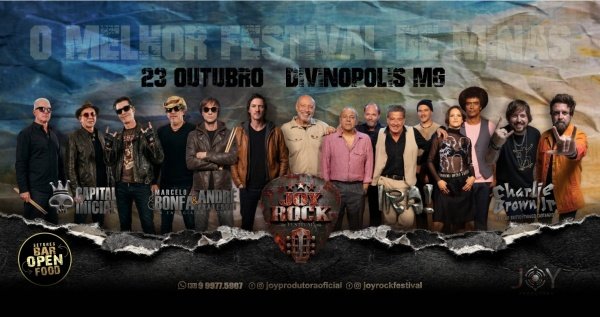 Imagem do evento JOY ROCK FESTIVAL 12 ANOS !