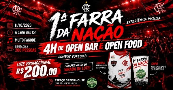 Imagem do evento 1ª FARRA DA NAÇÃO