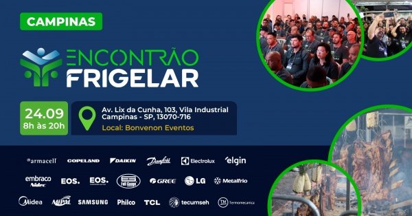 Imagem do evento Encontrão Frigelar 2026 | Campinas