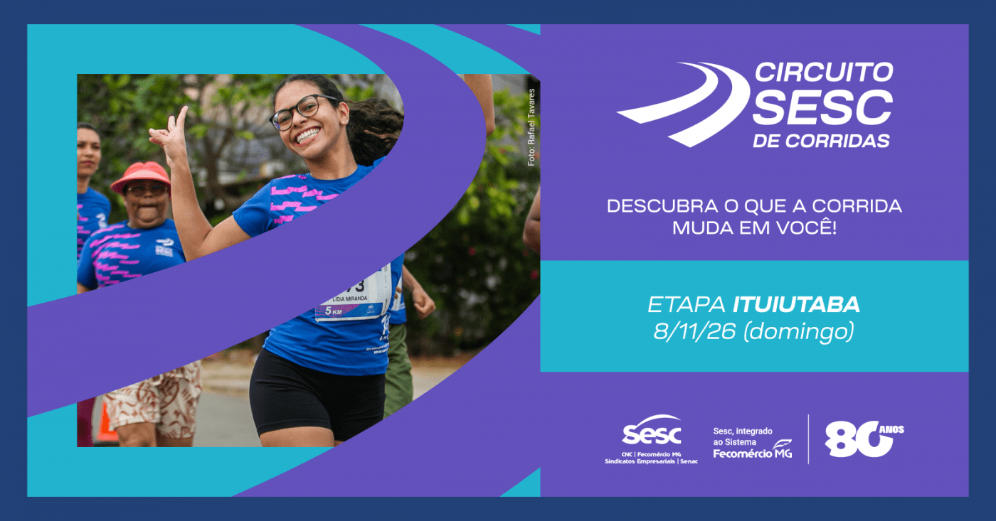 Corrida Circuito Sesc De Corridas 2026 - Etapa Ituiutaba em Ituiutaba, MG
