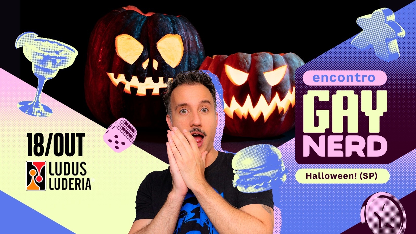 Encontro do Gay Nerd em São Paulo - Edição Halloween