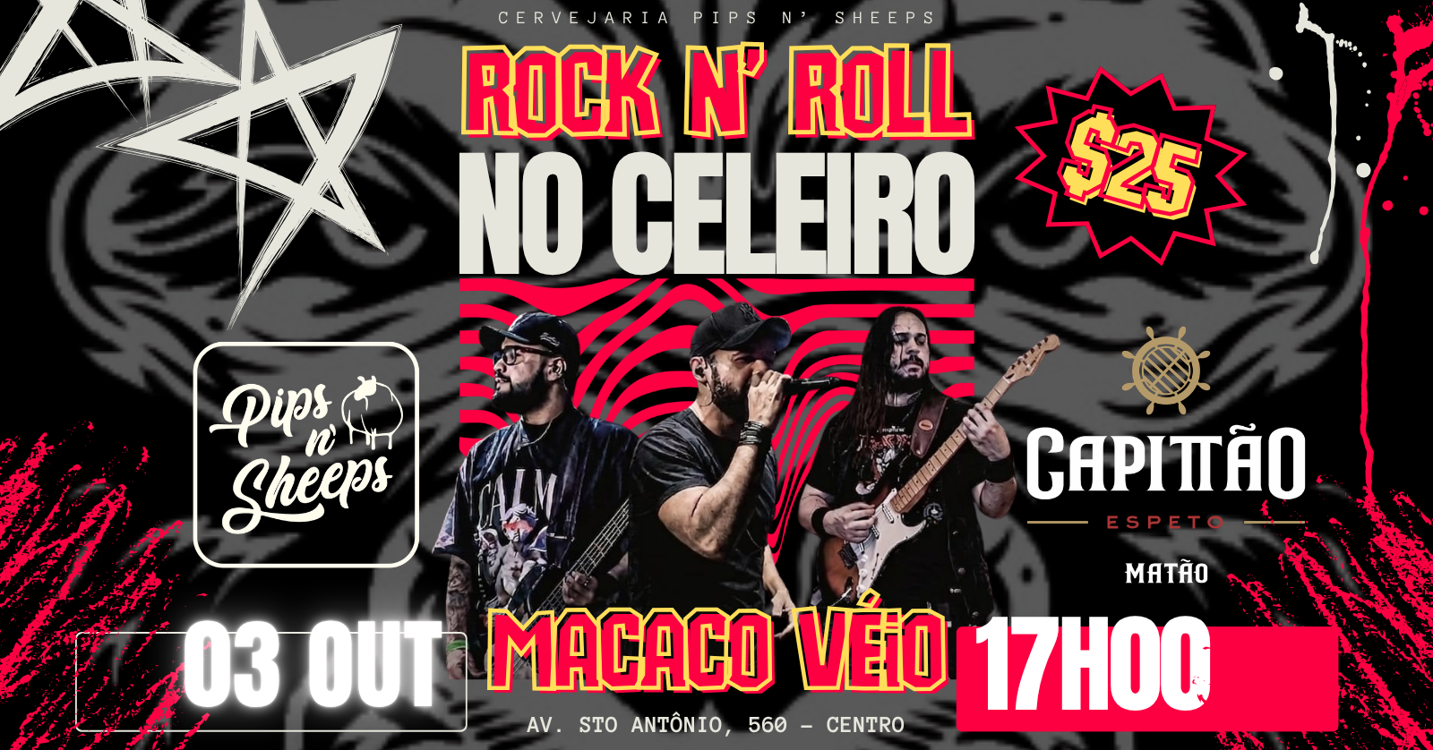 !!! ROCK N' ROLL NO CELEIRO !!! 03/10/26