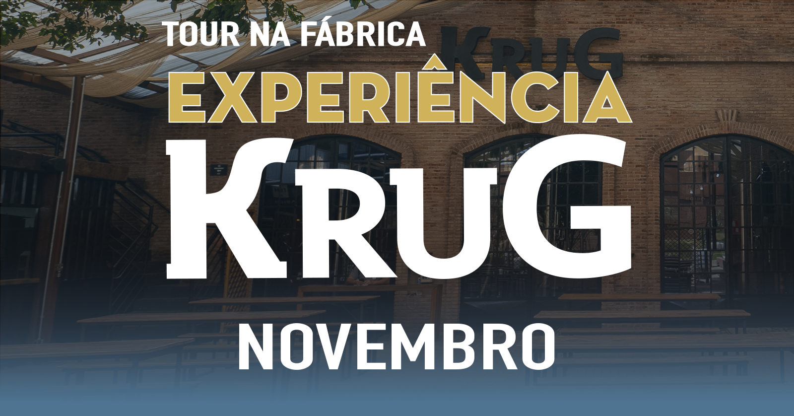 EXPERIÊNCIA KRUG BIER: Tour na Fábrica (14 de Novembro)