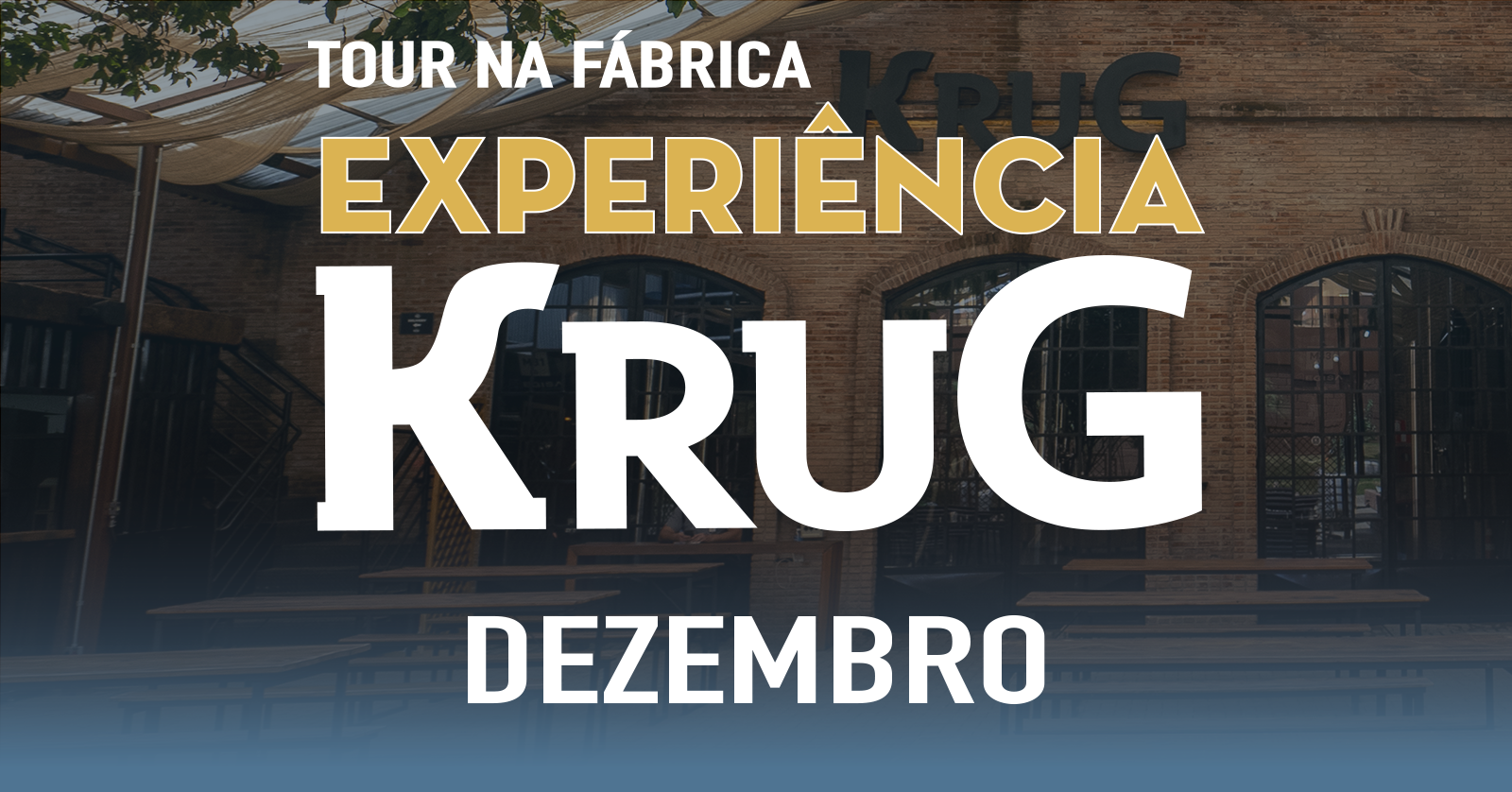 EXPERIÊNCIA KRUG BIER: Tour na Fábrica (12 de Dezembro)