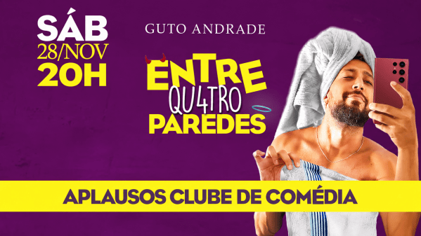 Imagem do evento GUTO ANDRADE -  ENTRE QUATRO PAREDES - em Brasília 28 de novembro