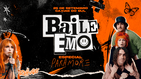 Imagem do evento BAILE EMO :: ESPECIAL PARAMORE :: CAXIAS DO SUL :: REFFUGIO