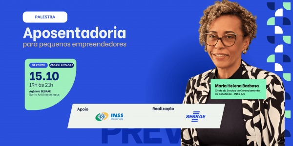 Imagem do evento Palestra Aposentadoria para Pequenos Empreendedores