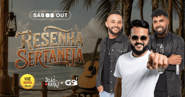 Imagem do evento Resenha Sertaneja - João e Rafa + Gui Soares