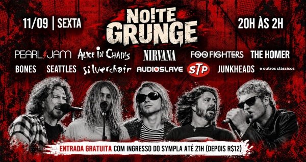 01/08 - Alive 90s/2000 - Foo Fighters, Pearl Jam, Pitty, Charlie