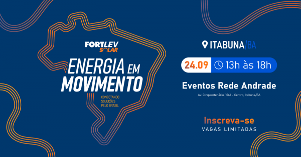 Imagem do evento Energia em Movimento - Itabuna/BA