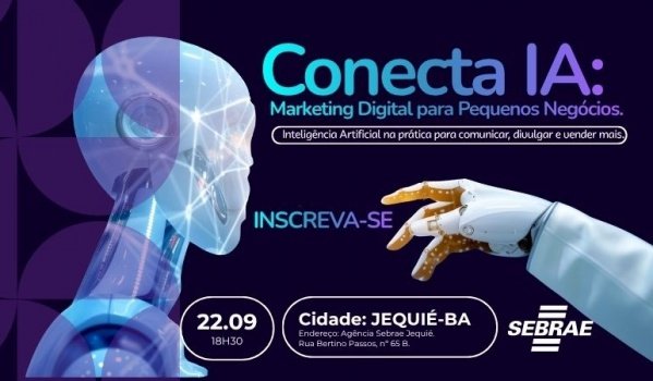 Imagem do evento Conecta IA: Marketing Digital para Pequenos Negócios.