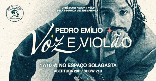 Imagem do evento Pedro Emílio em Maringá