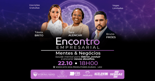 Imagem do evento #LEM - Encontro Empresarial - Mentes & Negócios