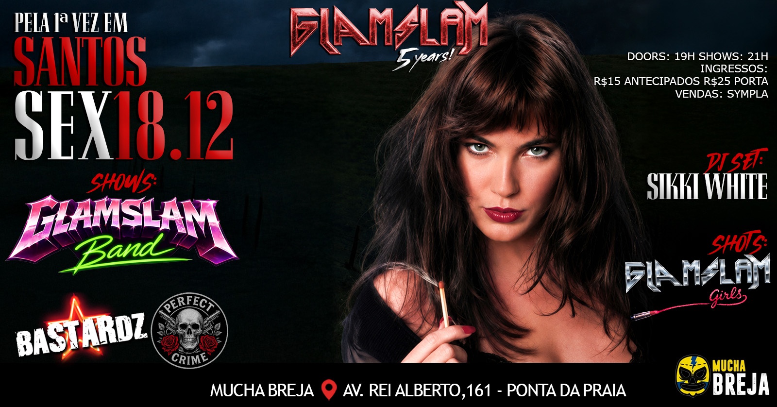 GLAMSLAM PARTY SANTOS - 18.12.2026