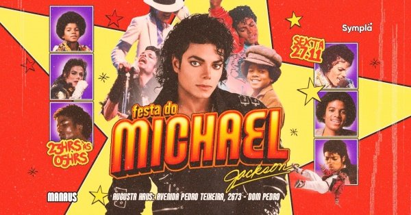 Imagem do evento ESTREIA: Festa do Michael Jackson em Manaus - Av. Pedro Teixeira, 2673 (Augusta Haus)