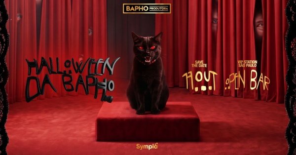 Imagem do evento BAPHO HALLOWEEN - OPEN BAR 17/10 - VIP STATION