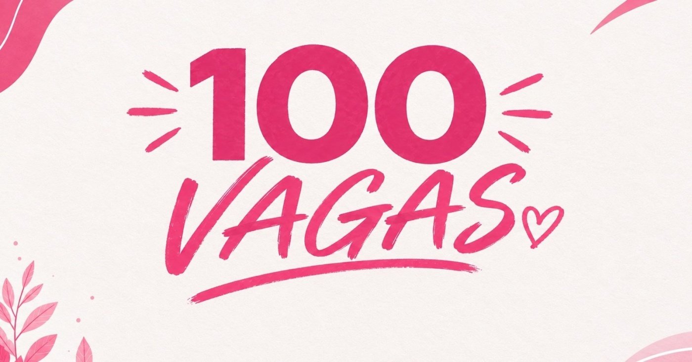 TREINÃO INSPIRÊ LOTE EXTRA | 100 NOVAS VAGAS