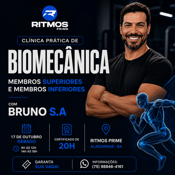 Imagem do evento Clínica prática de biomecânica!