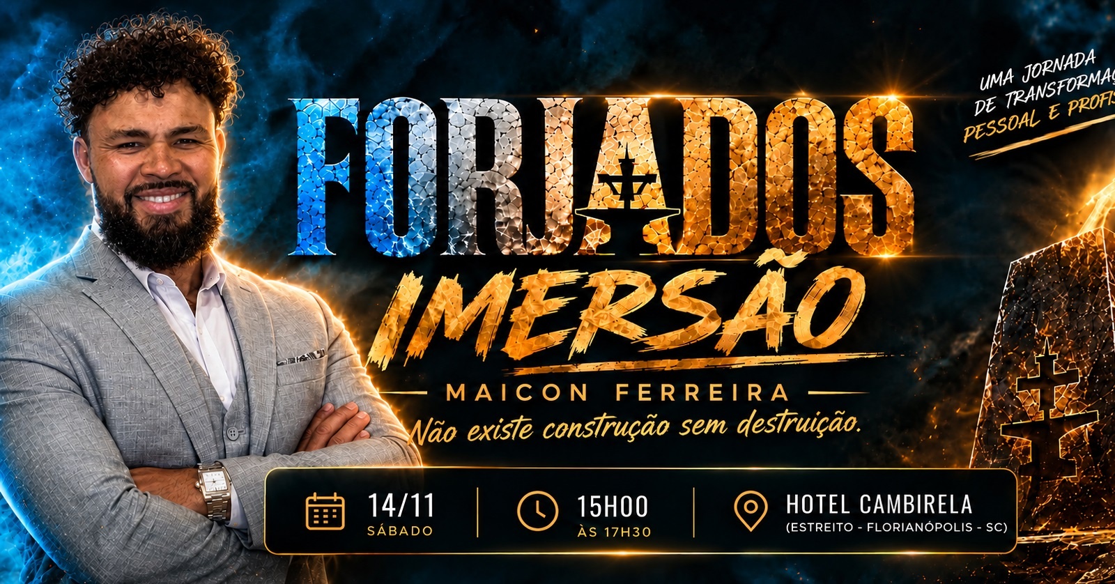 Imagem da fonte — Forjados - Imersão de Liderança