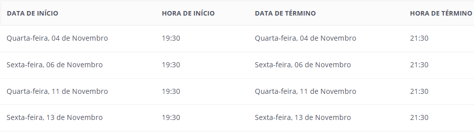 Imagem 1 da descrição do evento