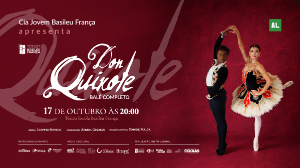 Imagem do evento DON QUIXOTE - BALÉ COMPLETO - CIA JOVEM BASILEU FRANÇA 17/10 ÀS 20:00