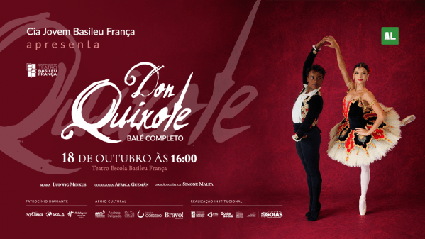 Imagem do evento DON QUIXOTE - BALÉ COMPLETO - CIA JOVEM BASILEU FRANÇA 18/10 ÀS 16:00