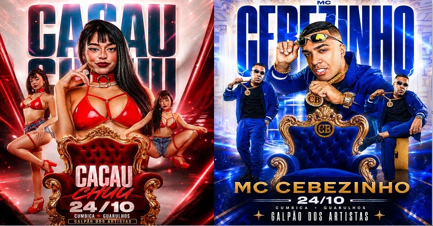 BAILE DO LOKO + MC CEBEZINHO + CACAU CHUU - Guarulhos, SP
