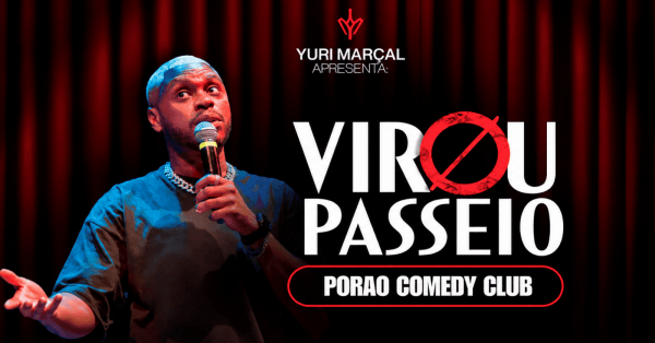 Cartaz do show Virou Passeio