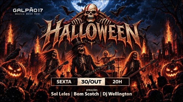 Halloween - Galpão 17