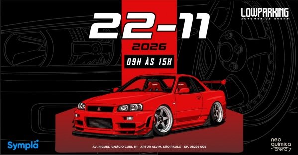 Imagem do evento 16° LOW PARKING | Neo Química Arena