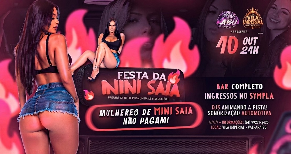 Festa da mini saia - Valparaíso de Goiás, GO