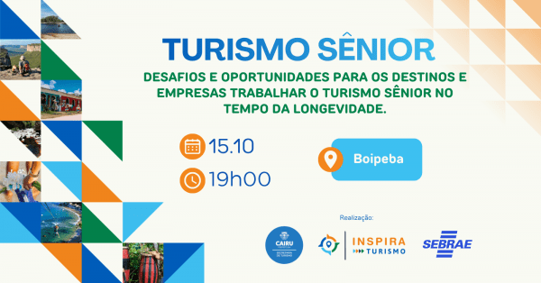 Imagem do evento Turismo Sênior: Desafios e oportunidades - Boipeba