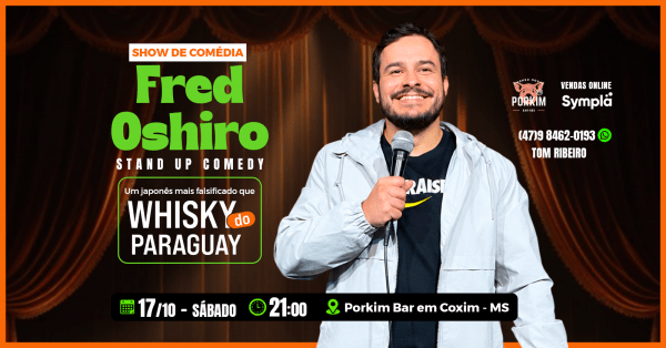 Imagem do evento FRED OSHIRO em COXIM-MS