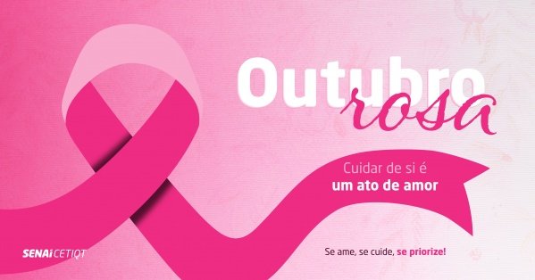 Imagem do evento Outubro Rosa SENAI CETIQT | Saúde Integral da Mulher: prevenção, bem-estar e qualidade de vida