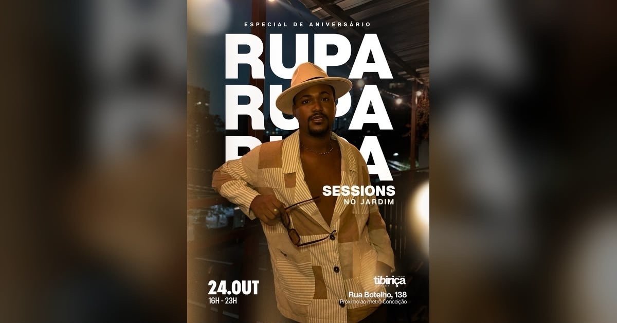 Imagem publicada pela fonte para Rupa session / Bday edition