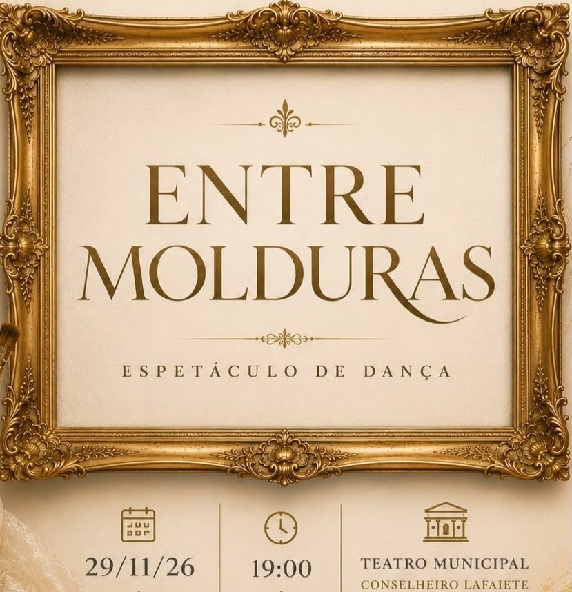 Imagem publicada pela fonte para Espetáculo de Dança Entre Molduras