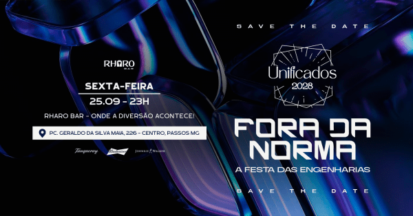 Imagem do evento FORA DA NORMA  A FESTA DAS ENGENHARIAS