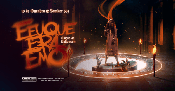 Imagem do evento E eu que era Emo? HallowEmo - Balneário Camboriú | Bunker 663