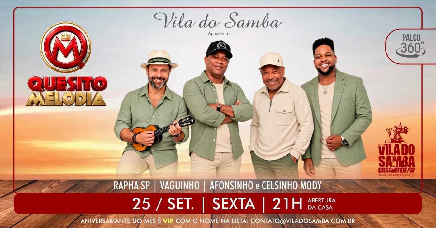 QUESITO MELODIA NA VILA DO SAMBA