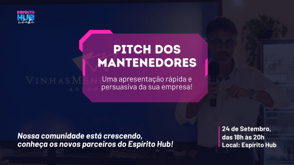 Imagem do evento Pitch dos Mantenedores