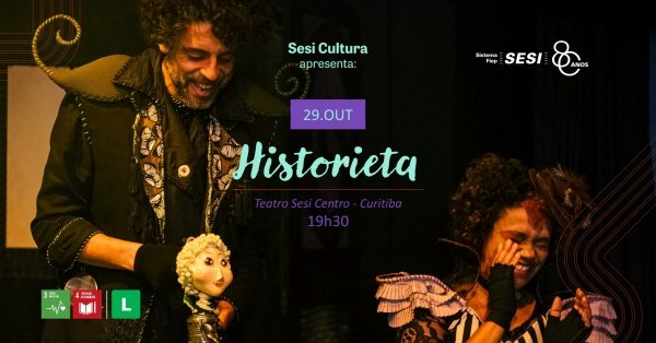 Imagem do evento HISTORIETA | SESI CENTRO