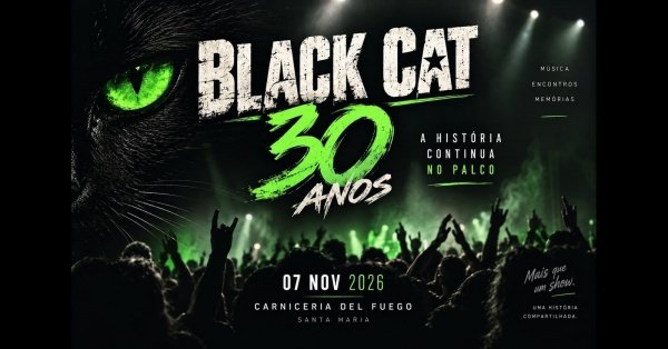Imagem do evento Banda BLACK CAT 30 anos