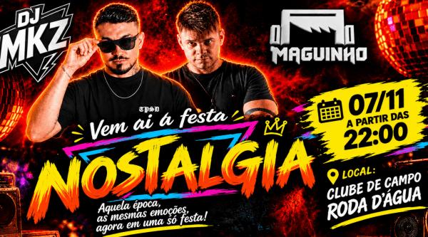 Imagem do evento Nostalgia
